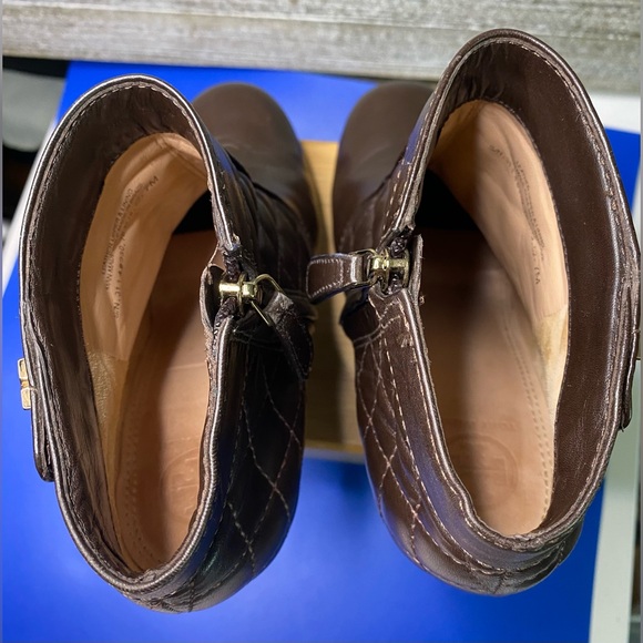 Tory Burch Leila Booties Size 7 - Picture 6 of 11